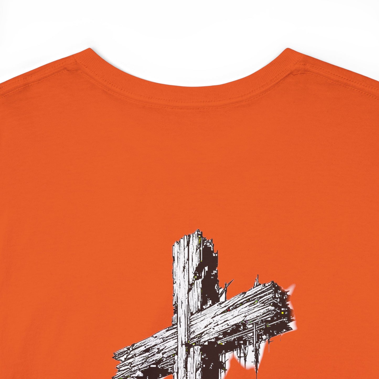 Battered Cross Bare Knuckle Biker Tee