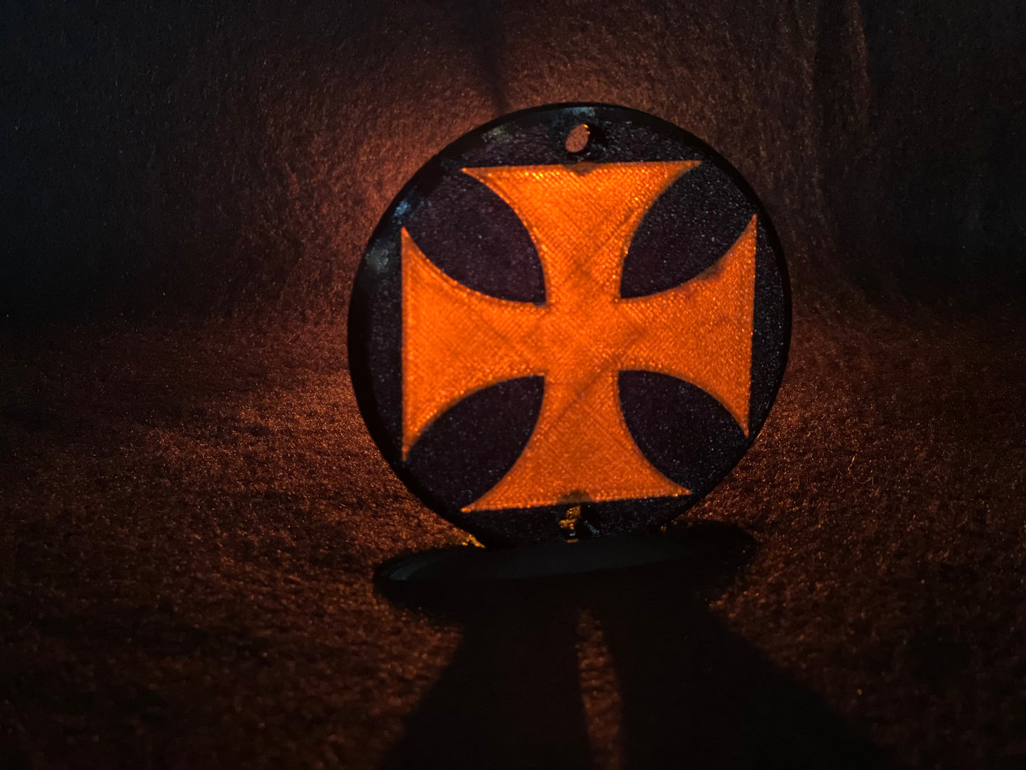 "IRON CROSS" Flat Style Lens/Turn Signal Covers