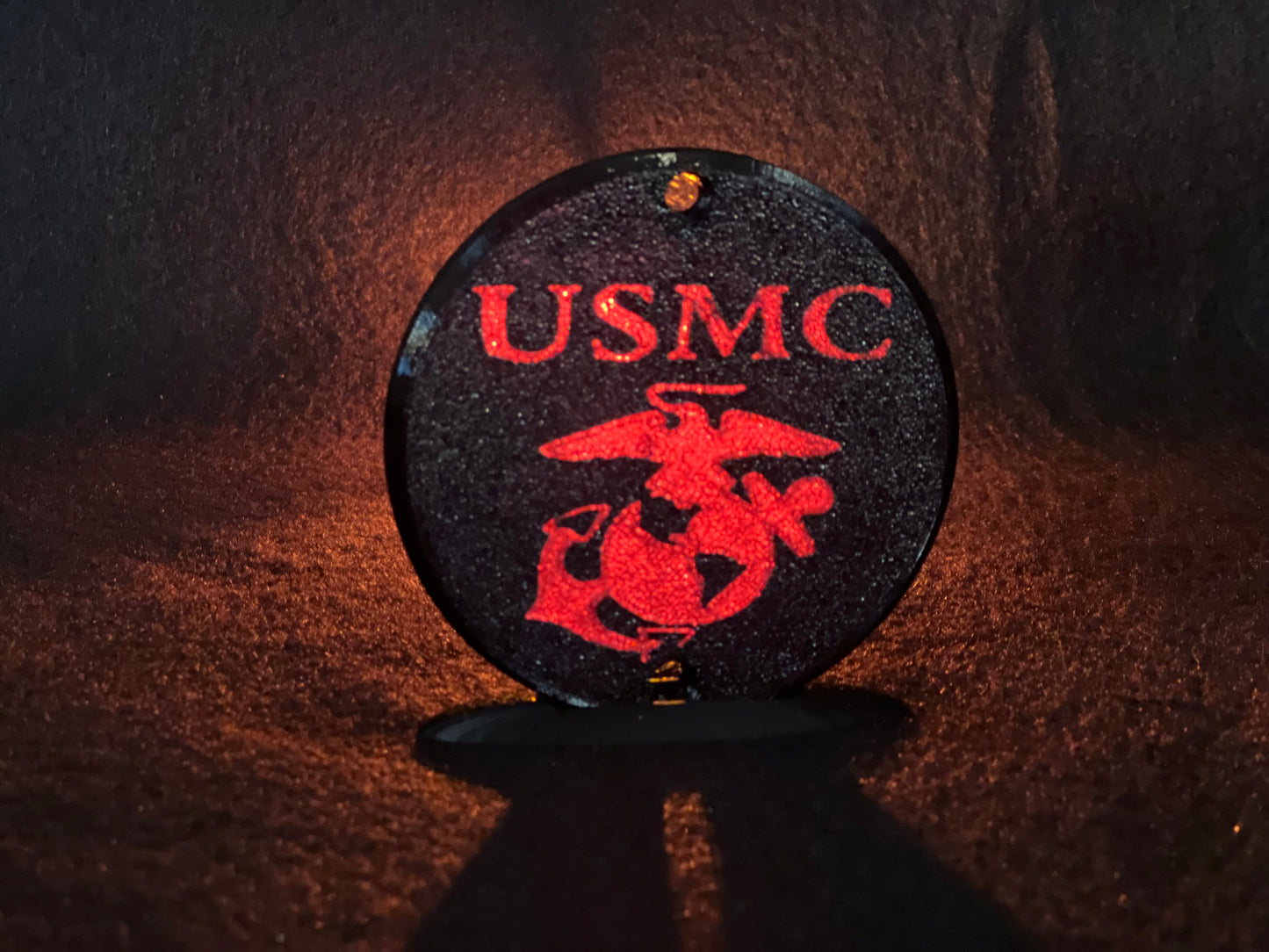 "MARINES" Flat Style Lens/Turn Signal Covers