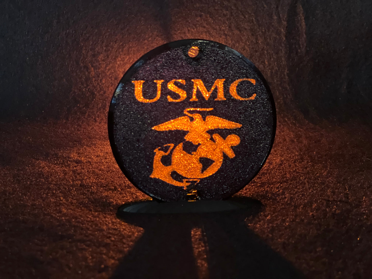 "MARINES" Flat Style Lens/Turn Signal Covers