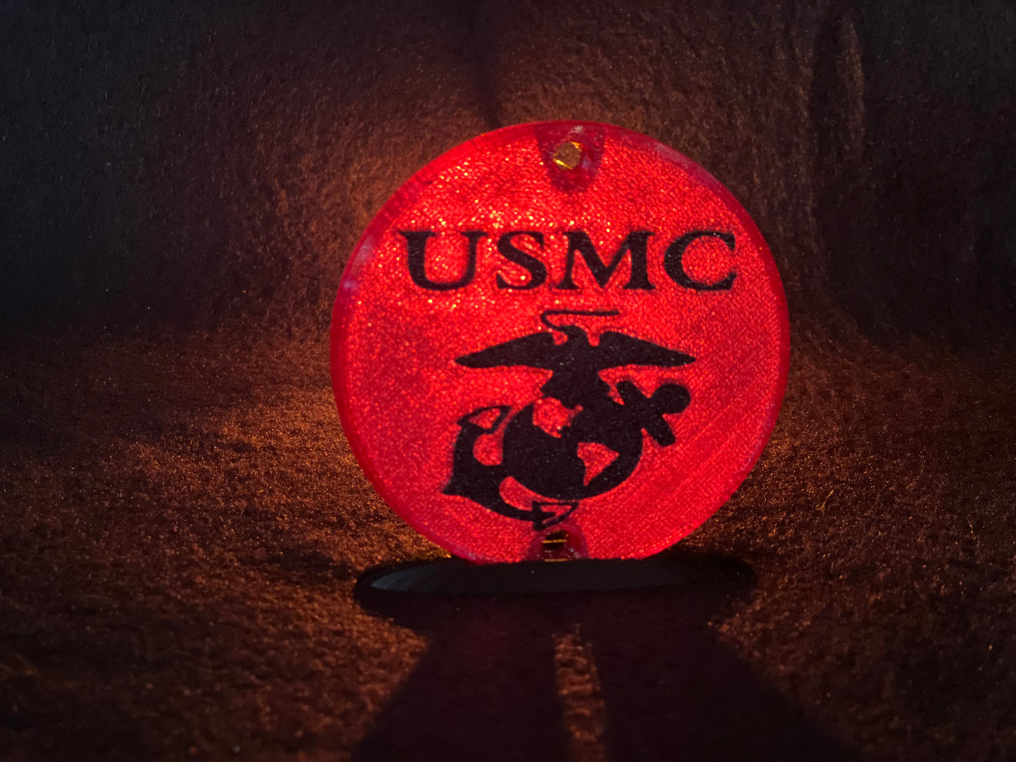 "MARINES" Flat Style Lens/Turn Signal Covers