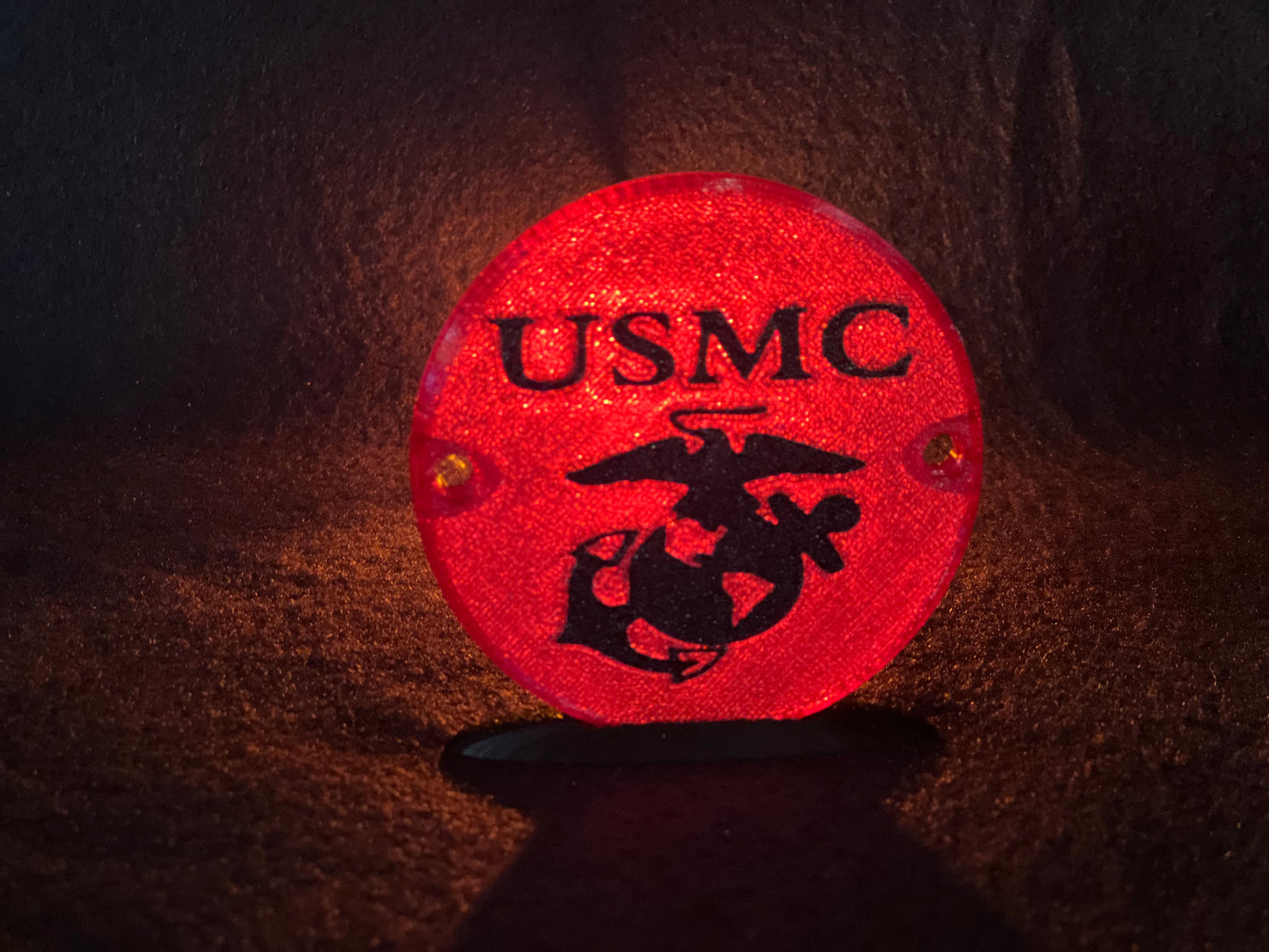 "MARINES" Flat Style Lens/Turn Signal Covers