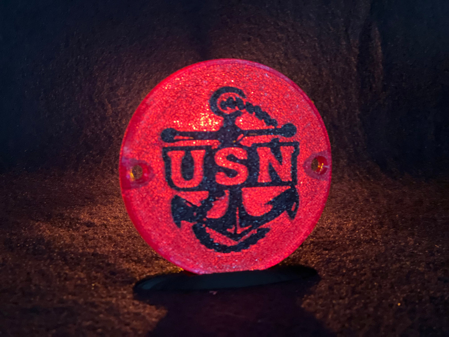 "NAVY" Flat Style Lens/Turn Signal Covers