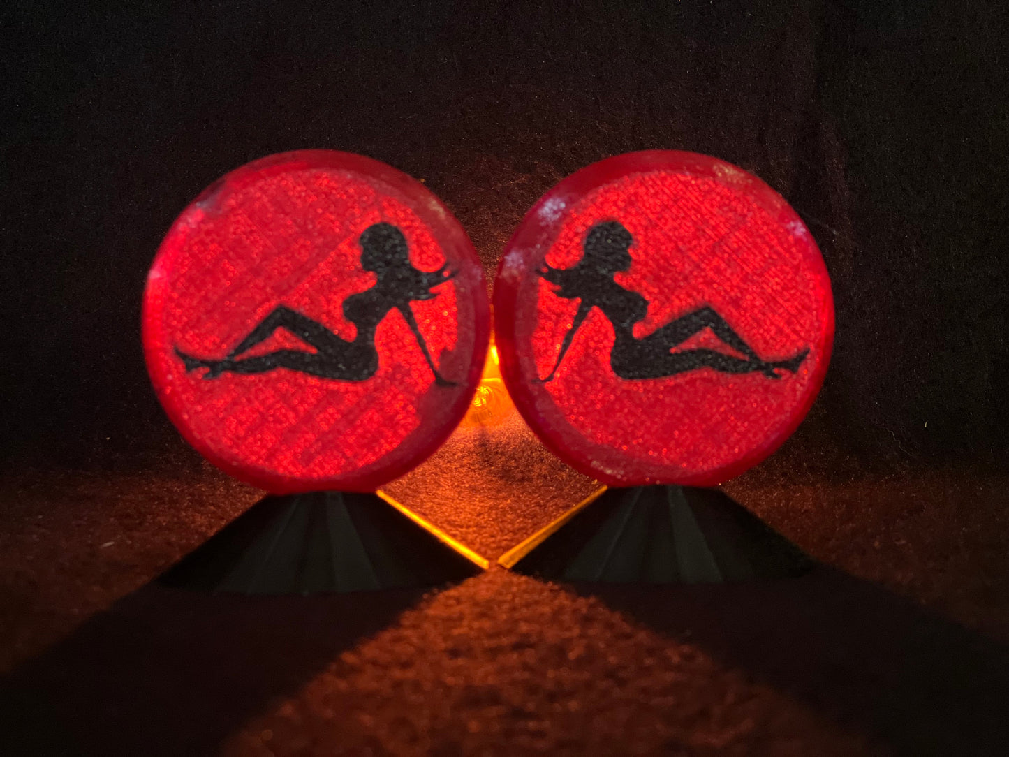 "Trucker Girl" Bullet Style Lens/Turn Signal Covers