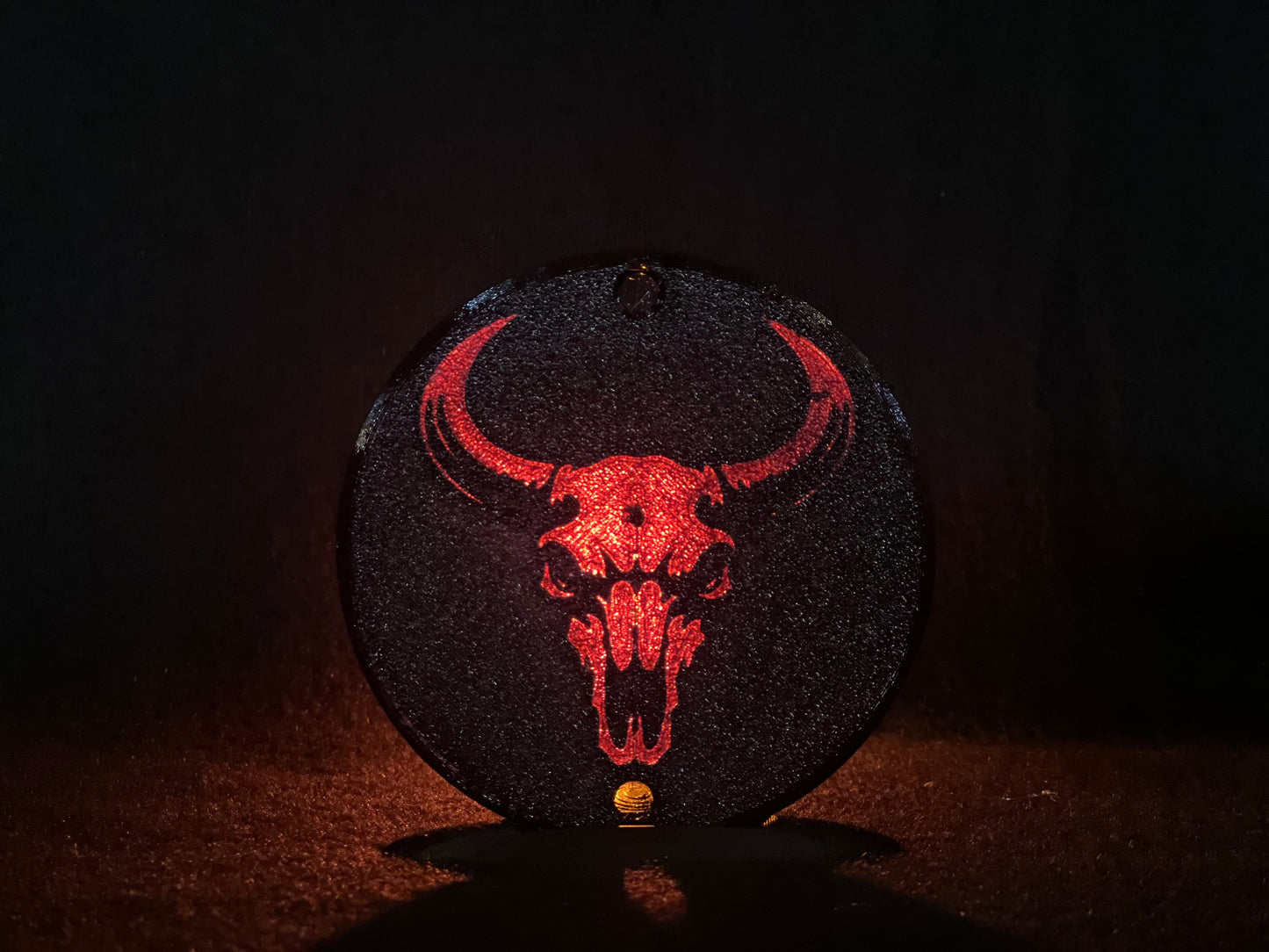 "Bull Skull" Flat Style Lens/Turn Signal Covers