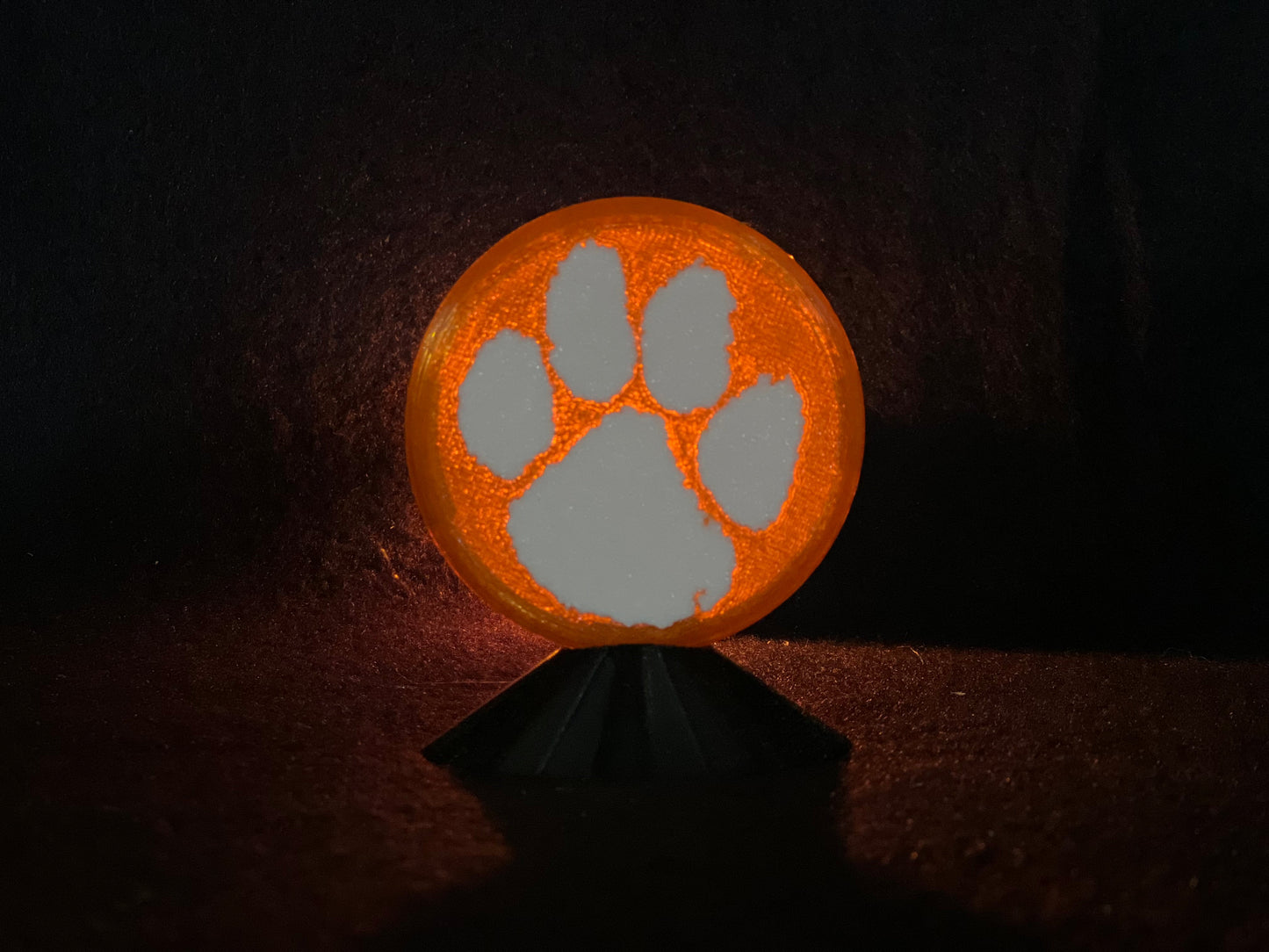 "Clemson" College Team Lens/Turn Signal Covers