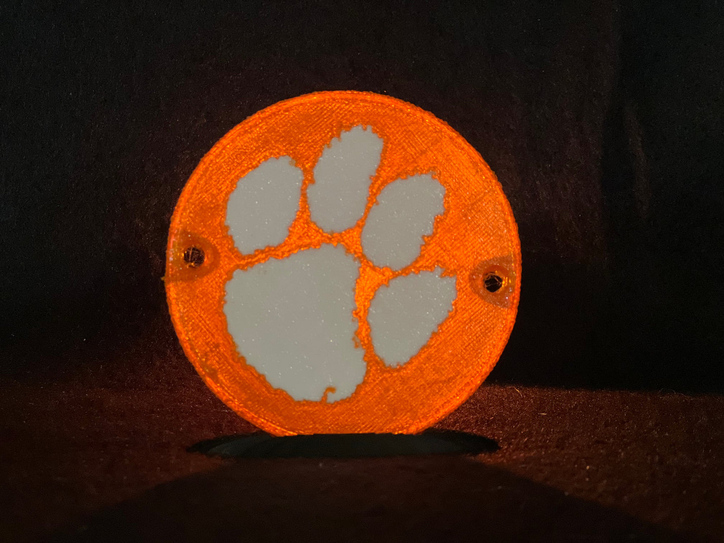 "Clemson" College Team Lens/Turn Signal Covers