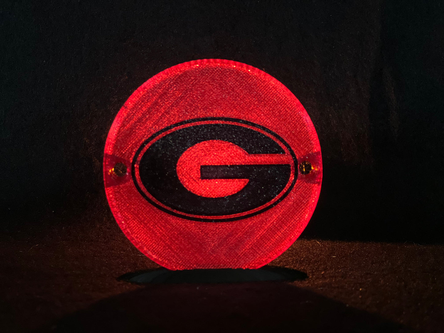 "Georgia" College Team Lens/Turn Signal Covers