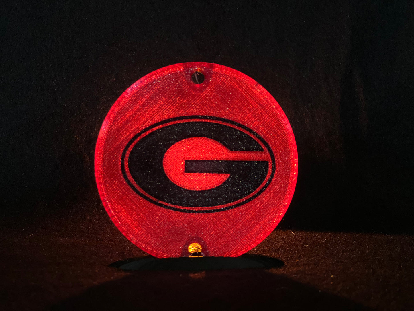 "Georgia" College Team Lens/Turn Signal Covers