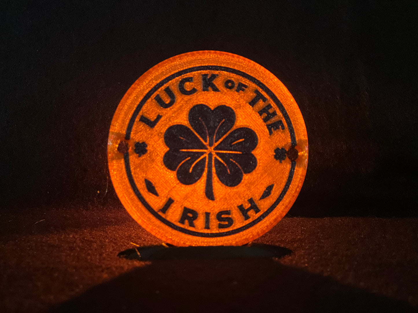 "Luck of the Irish" Flat Style Lens/Turn Signal Covers