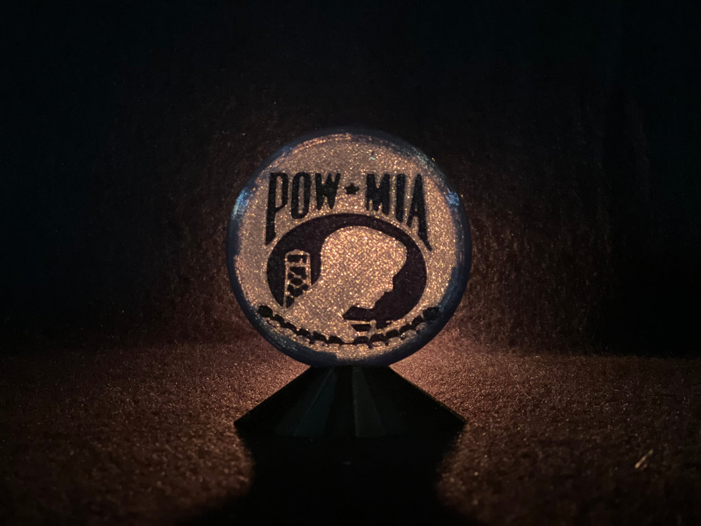 "POW MIA" Bullet Style Lens/Turn Signal Covers