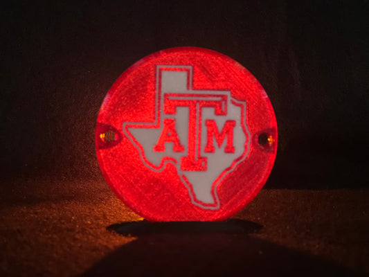 "Texas A&M" College Team Lens/Turn Signal Covers