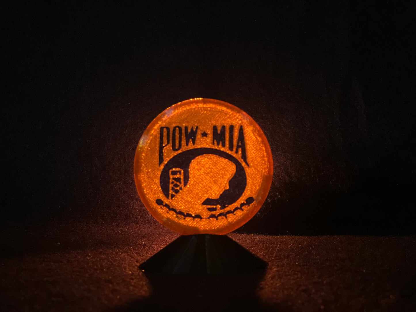 "POW MIA" Bullet Style Lens/Turn Signal Covers