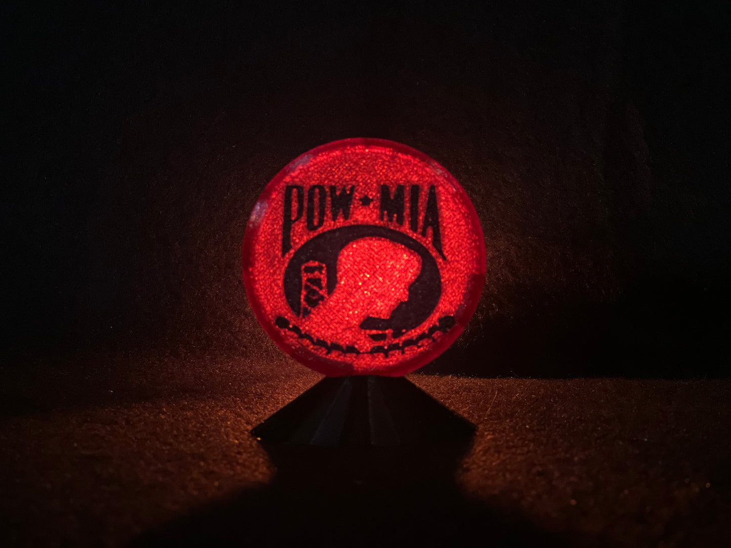 "POW MIA" Bullet Style Lens/Turn Signal Covers