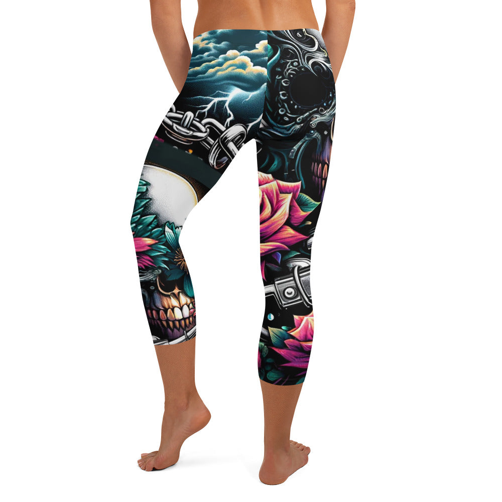 Women's Valkyrie Collection Capri Leggings