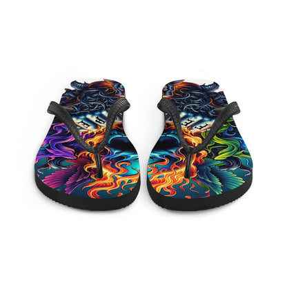 Bare Knuckle Biker Flip-Flops